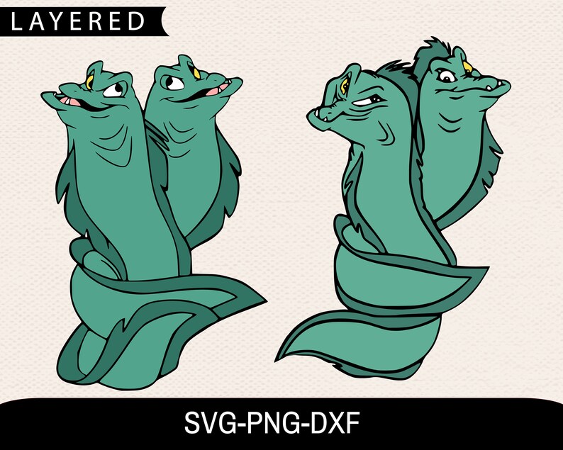 Disney Svg Flotsam And Jetsam Svg Ursula Svg Cricut Svg Etsy