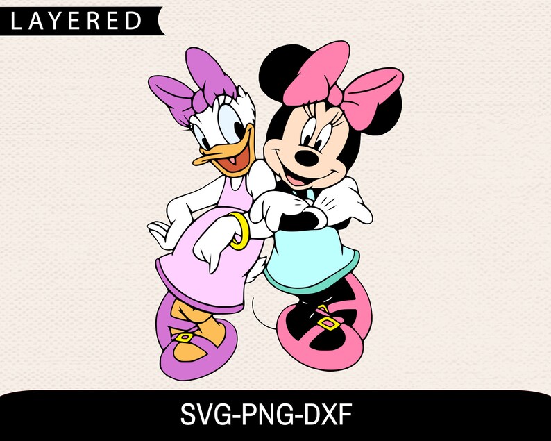 Download Art Collectibles Clip Art Friends Svg Disney Friends Svg Disney Svg Minnie Daisy Friends Svg Minnie Svg Daisy Svg Svg For Girl