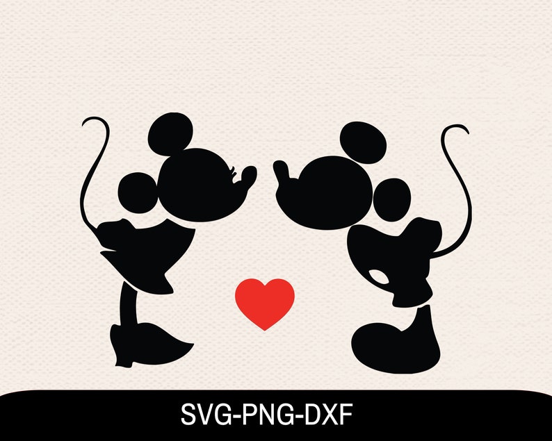 Free Free 181 Mickey And Minnie Love Svg SVG PNG EPS DXF File
