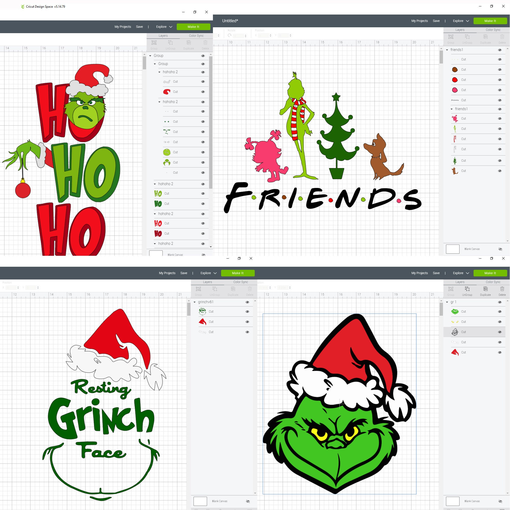 Download Grinch Christmas Svg Bundle Svg Christmas Grinch Svg Bundle | Etsy