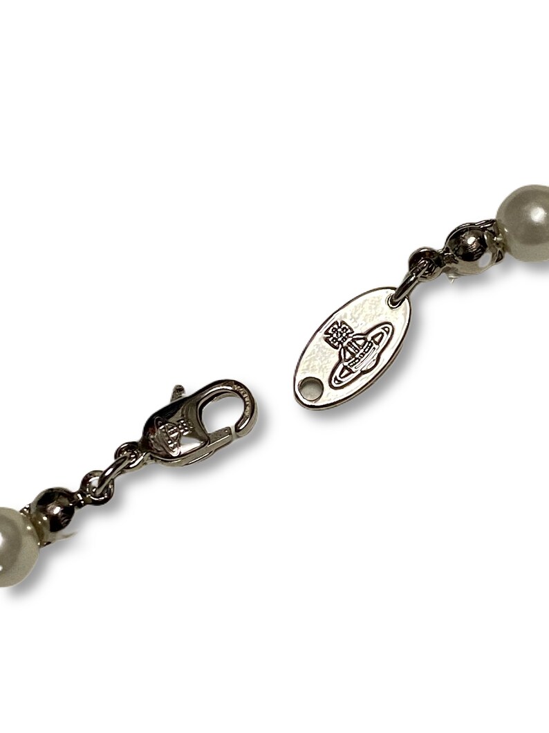 Vivienne Westwood Silber Perle Halskette Etsy