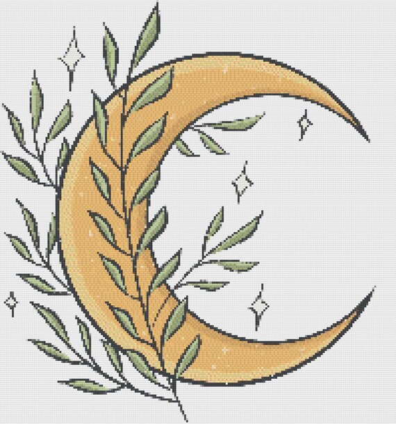 Mystic Design Cross Stitch Instant Download PDF Pattern 09 | Etsy