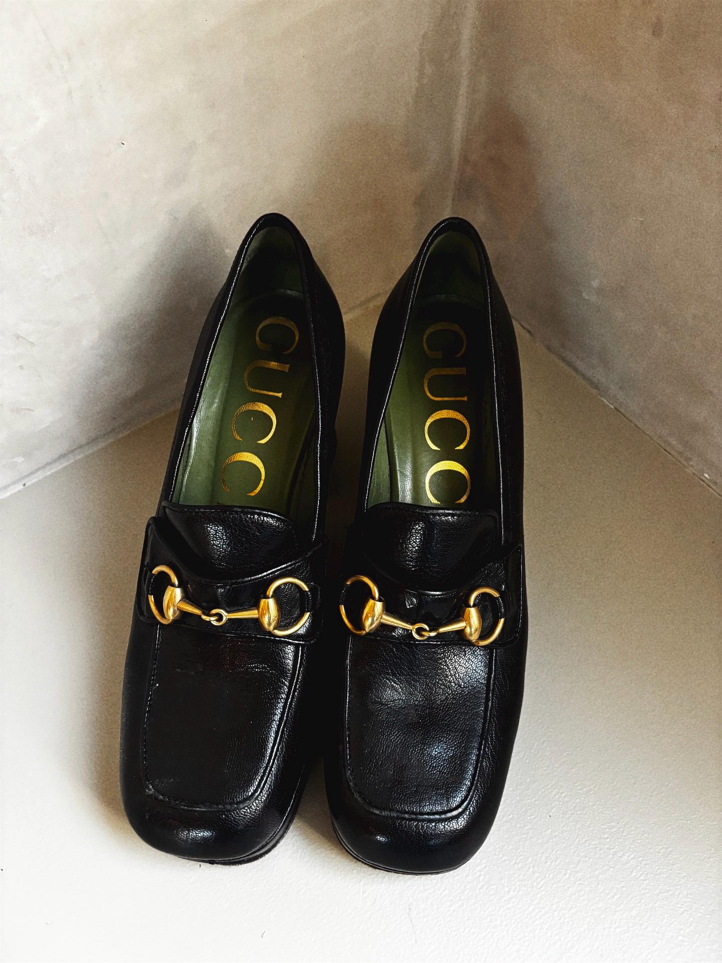 Gucci black leather loafers  men\'s size 9B 9.5US Buy/Sell/Trade 07/13/24 : r/goodyearwelt main image 2