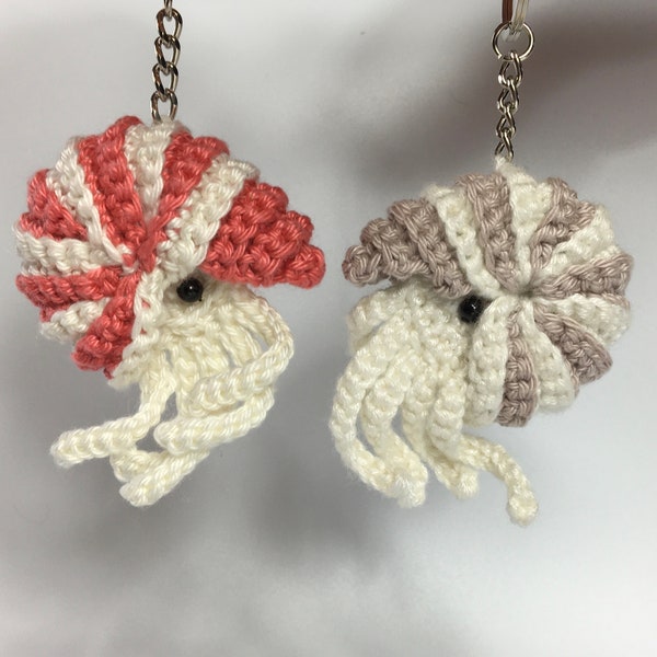 Nautilus Amigurumi Keyring Pattern