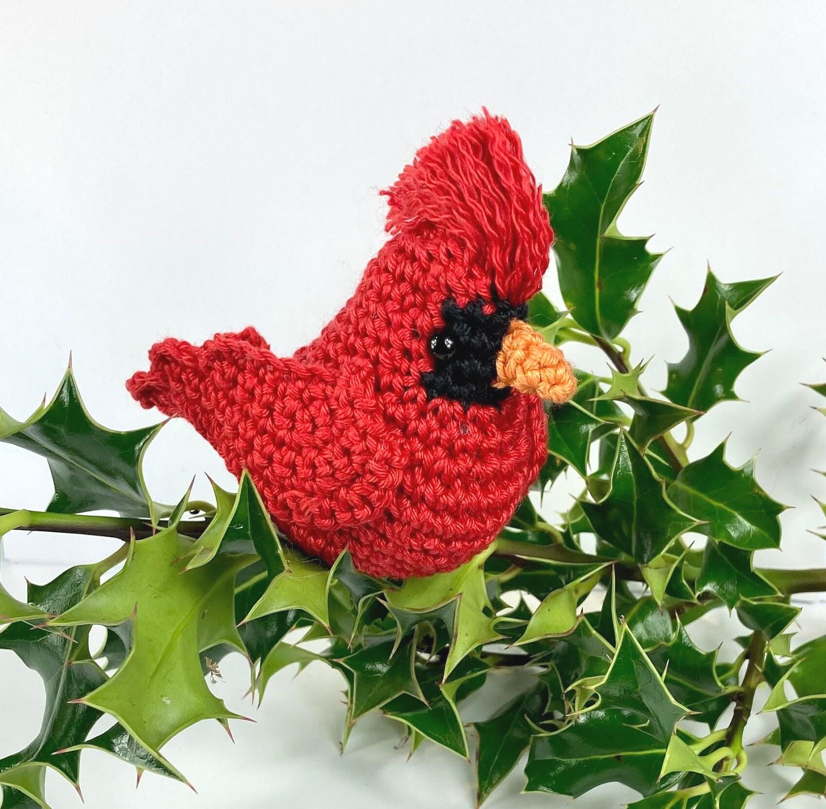 35 Cardinal Crochet Patterns to Stitch for Gifts, Decor, and Bird Lovers 1 Cardinal Crochet Pattern. A Pattern with step by step