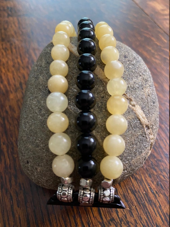 Onyx beaded apple watch band sale