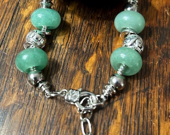Averturine Charm Bracelet Apple Watch Band