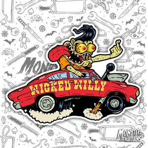 Adhesivo Old School Junk Black Rat Rod Para Automóvil Y Pare | Meses Sin Interés - Foto 9