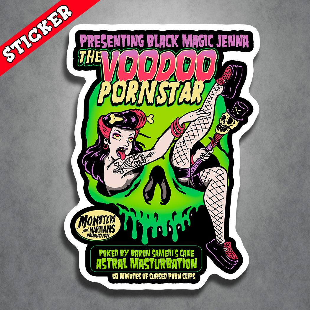 Adesivo de vinil Voodoo Pornstar, decalque de terror punk, adesivo  Psychobilly, Gothabilly, decalques para laptop, Black Magic Jenna, estilo  Rockabilly 0294 - Etsy Portugal