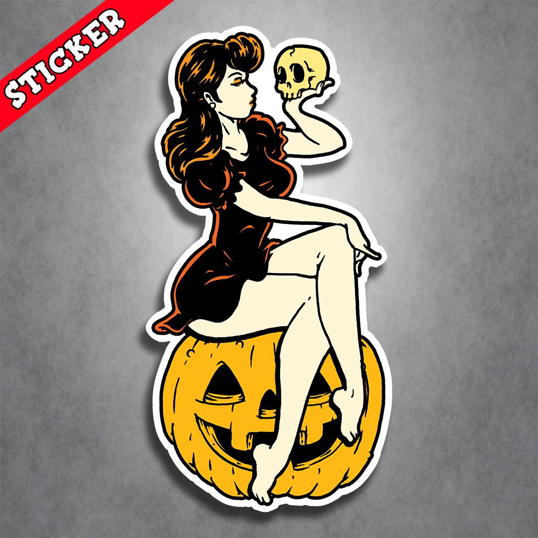 Semi Gloss Vinyl, Waterproof Sticker, Fade Resistant Art, Durable Goth ...