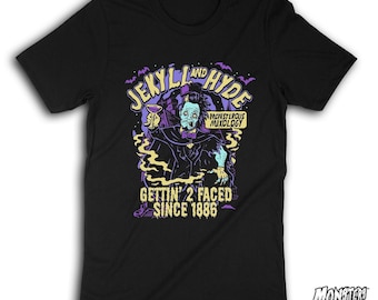 Dr Jekyll Mr Hyde Shirt - Spooky October Party Idea, Classic Horror Movie Tee