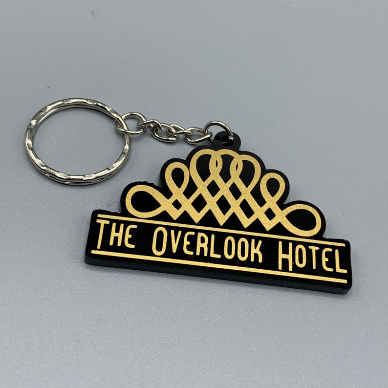 The Shining Inspired Overlook Hotel Keyring Etsy