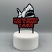 Jaws Inspired Acrylic Cake Topper. - Etsy