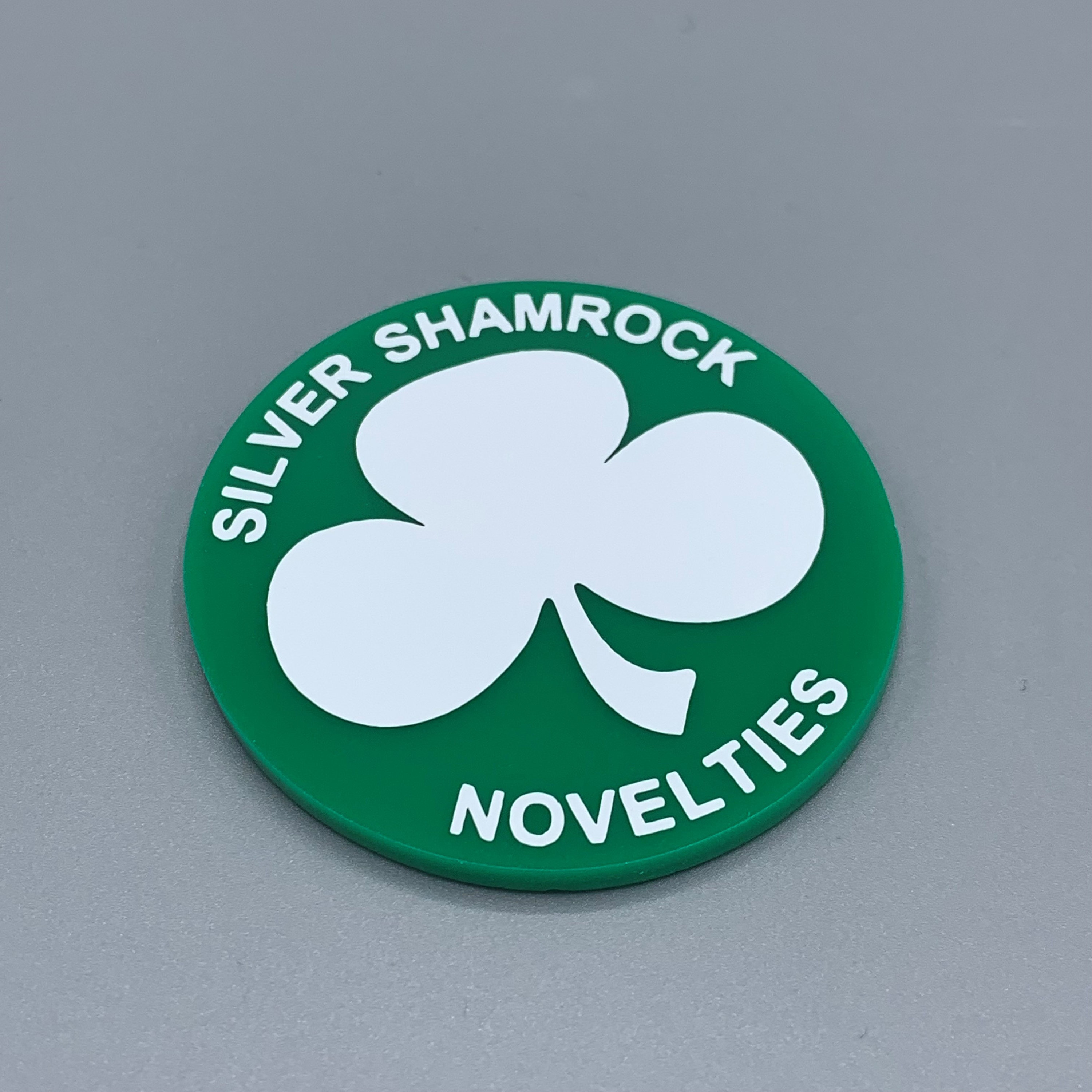 Halloween 3 Inspired Silver Shamrock Novelties Etsy UK