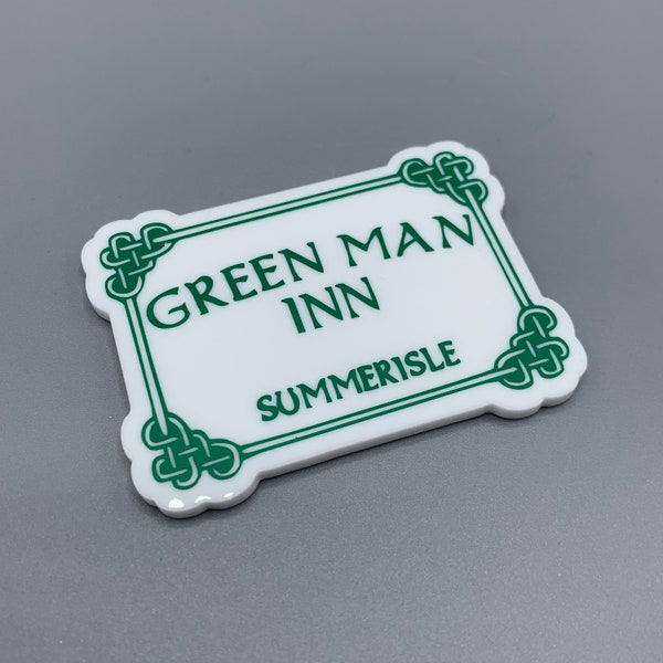 Wicker Man inspired Green Man Inn magnet