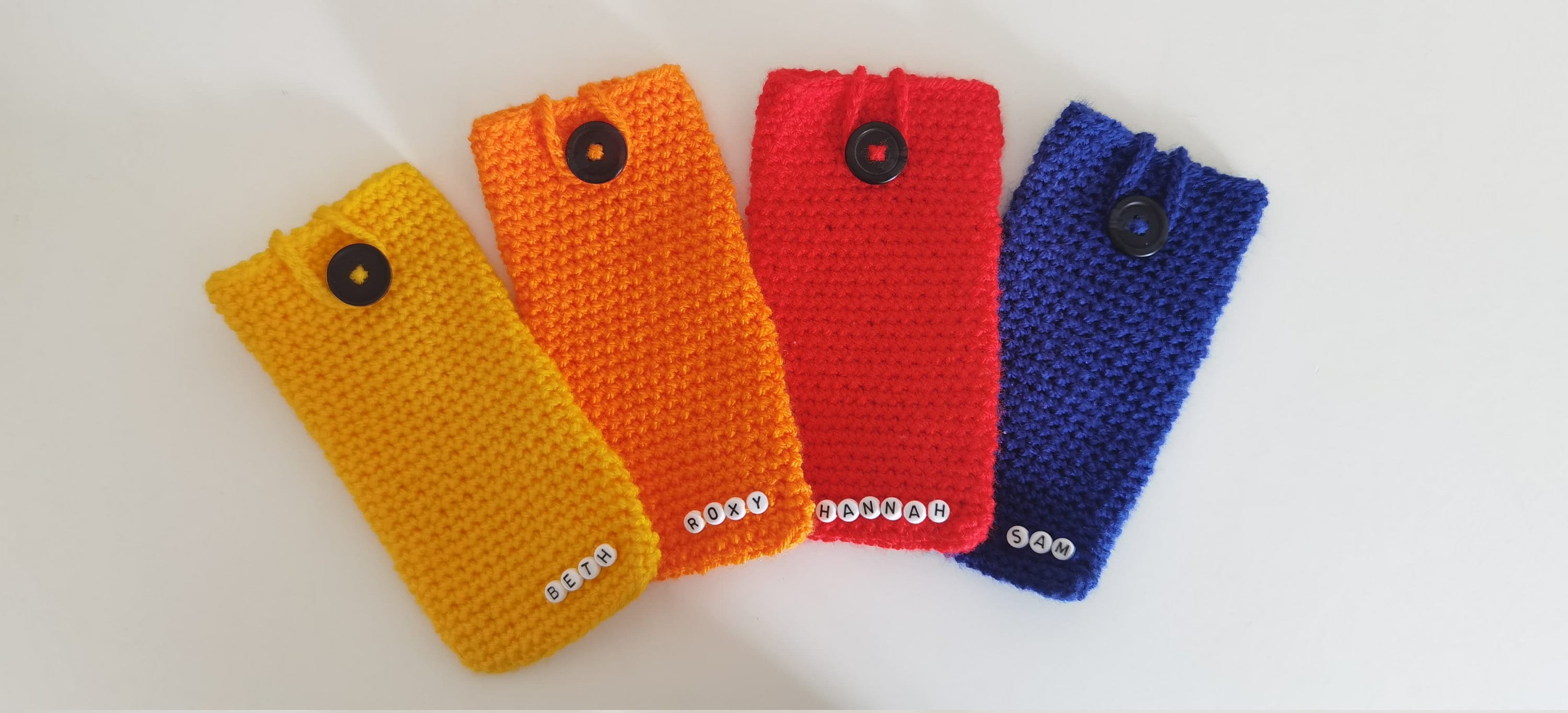 Personalised Colourful Phone Sock/Sleeve Etsy