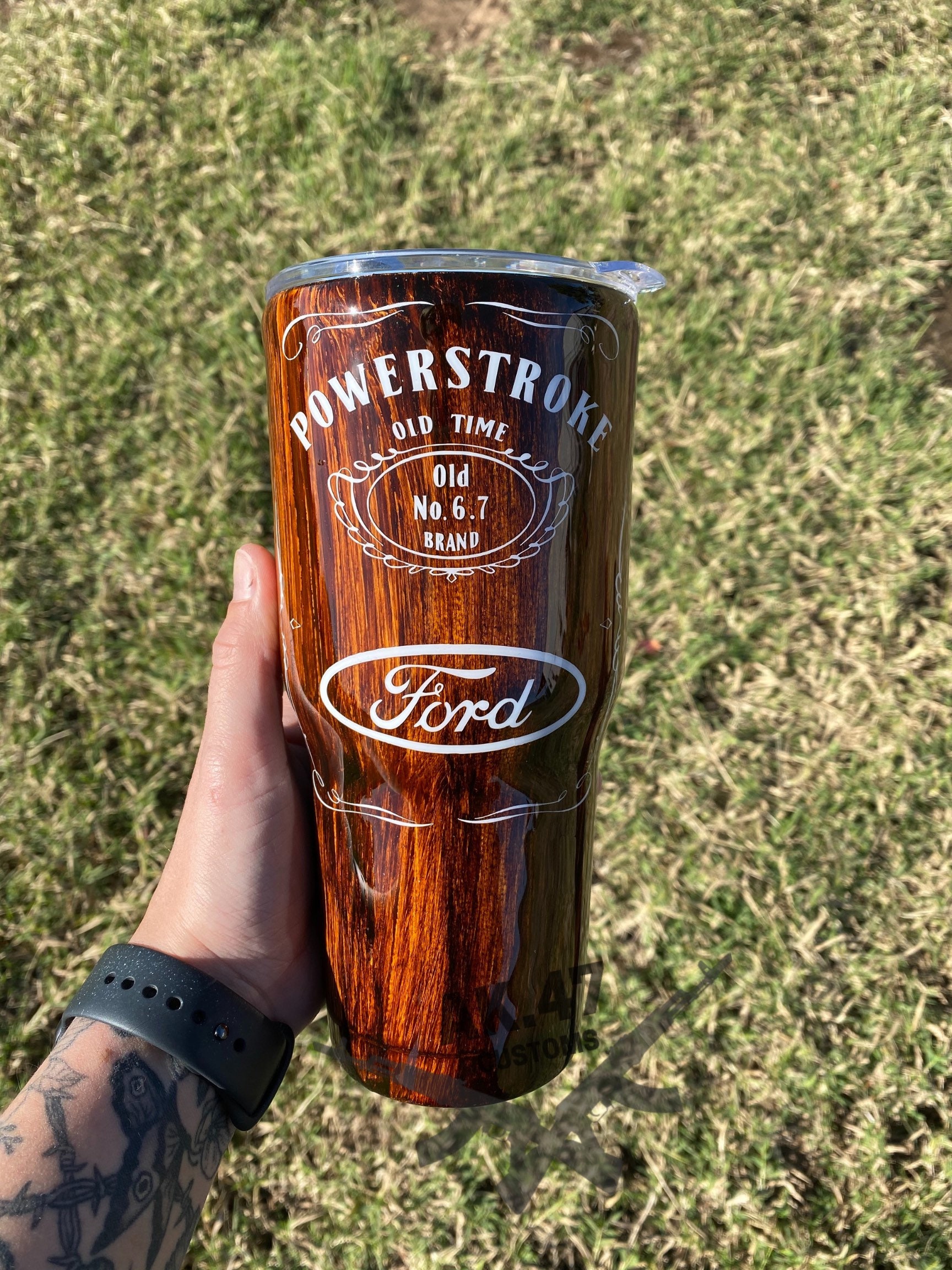 Ford Tumbler Custom Tumbler Powerstroke 6.0 6.4 6.7 and Etsy UK