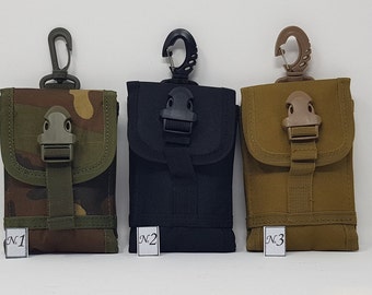 Molle Tactical Mobile Phone Wallet Survival Bushcraft Camping