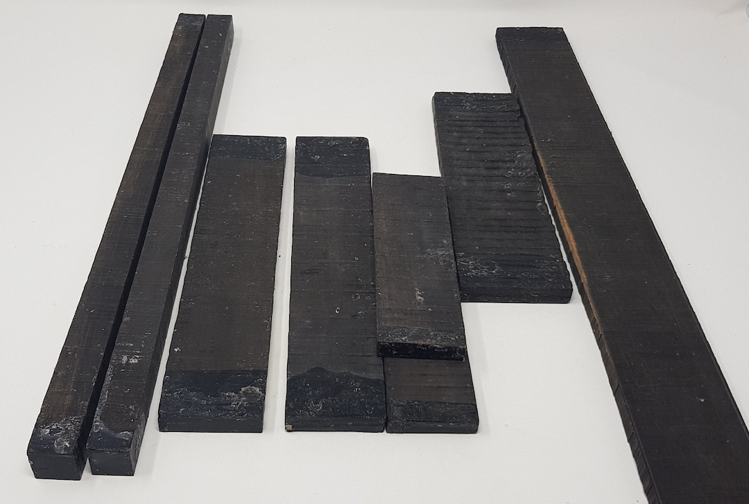 Ebony Wood Slats Blanks Stick Exotic Wood Handicraft Etsy