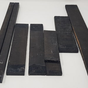 Ebony wood Slats Blanks Stick  Exotic wood Handicraft