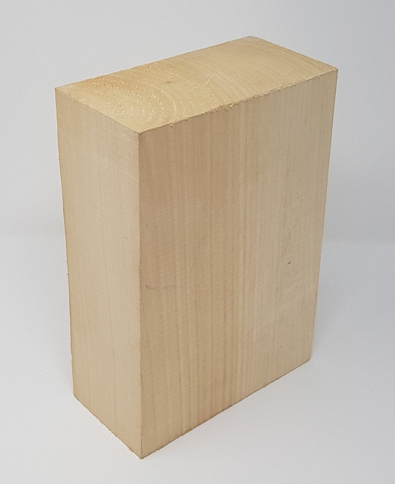 Lime Wood Hand Carving Blanks Blocks 7 Piece 3 Sizes Basswood Linden Length  150/100mm 