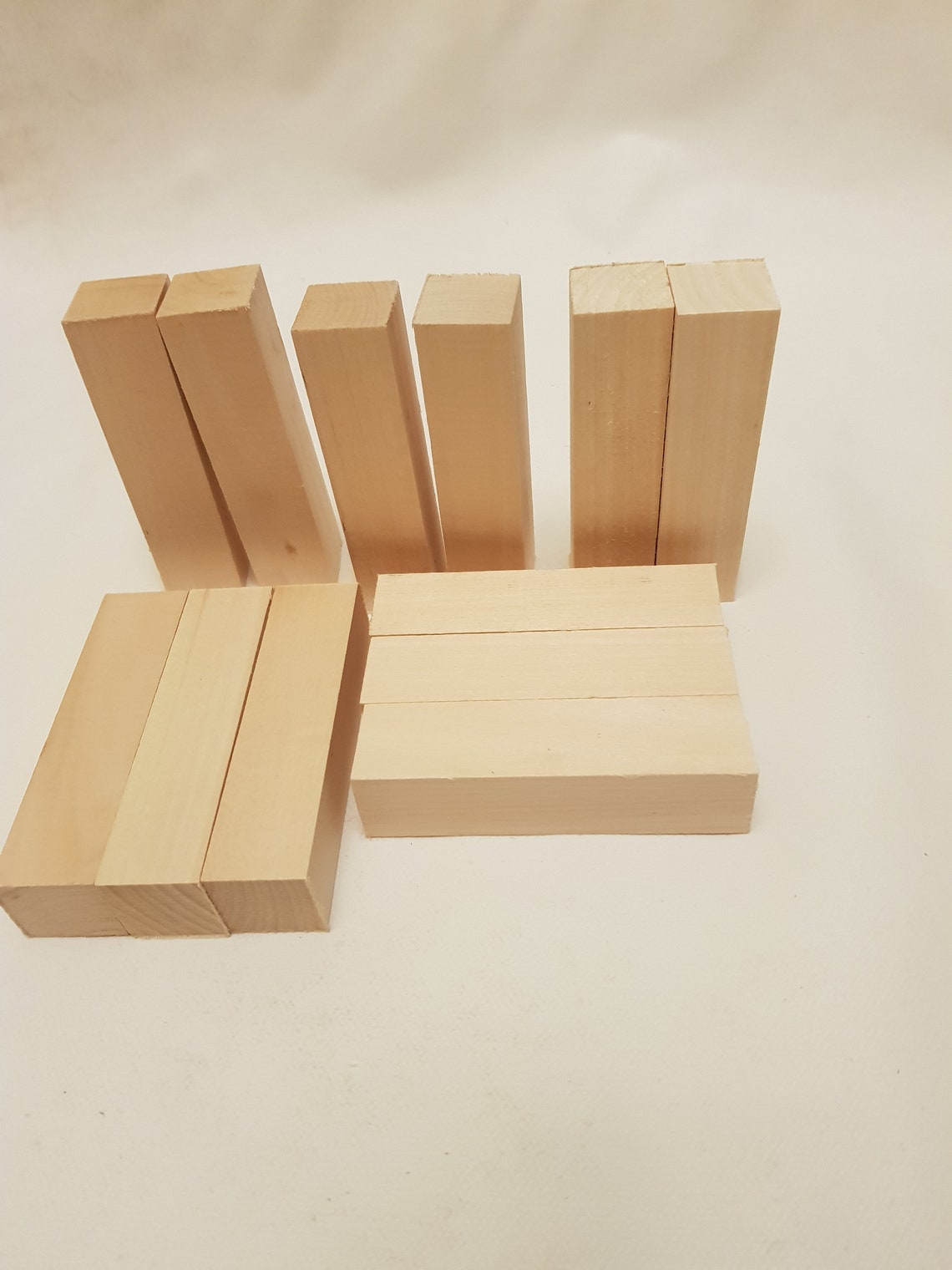 12 Piece Soft Lime Wood Hand Carving Blanks Blocks.100x25x25. Etsy