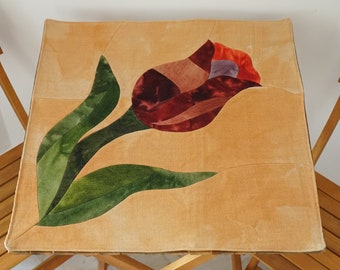 Turkish woven carpet, Checkered area rug, Flower cute rug, Patchwork quilt, Table cloth, Abstract rug, Rug wall hanging, Bedroom decoration
