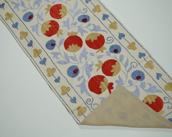 Suzani table runner