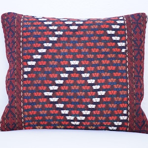Copricuscino Kilim fatto a mano in lana turca, copricuscino quadrato in lana, copricuscino in lana con motivo Anatolia, copricuscino piccolo, federe regalo