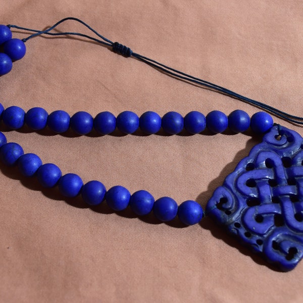 Collana vintage eterna fatta a mano