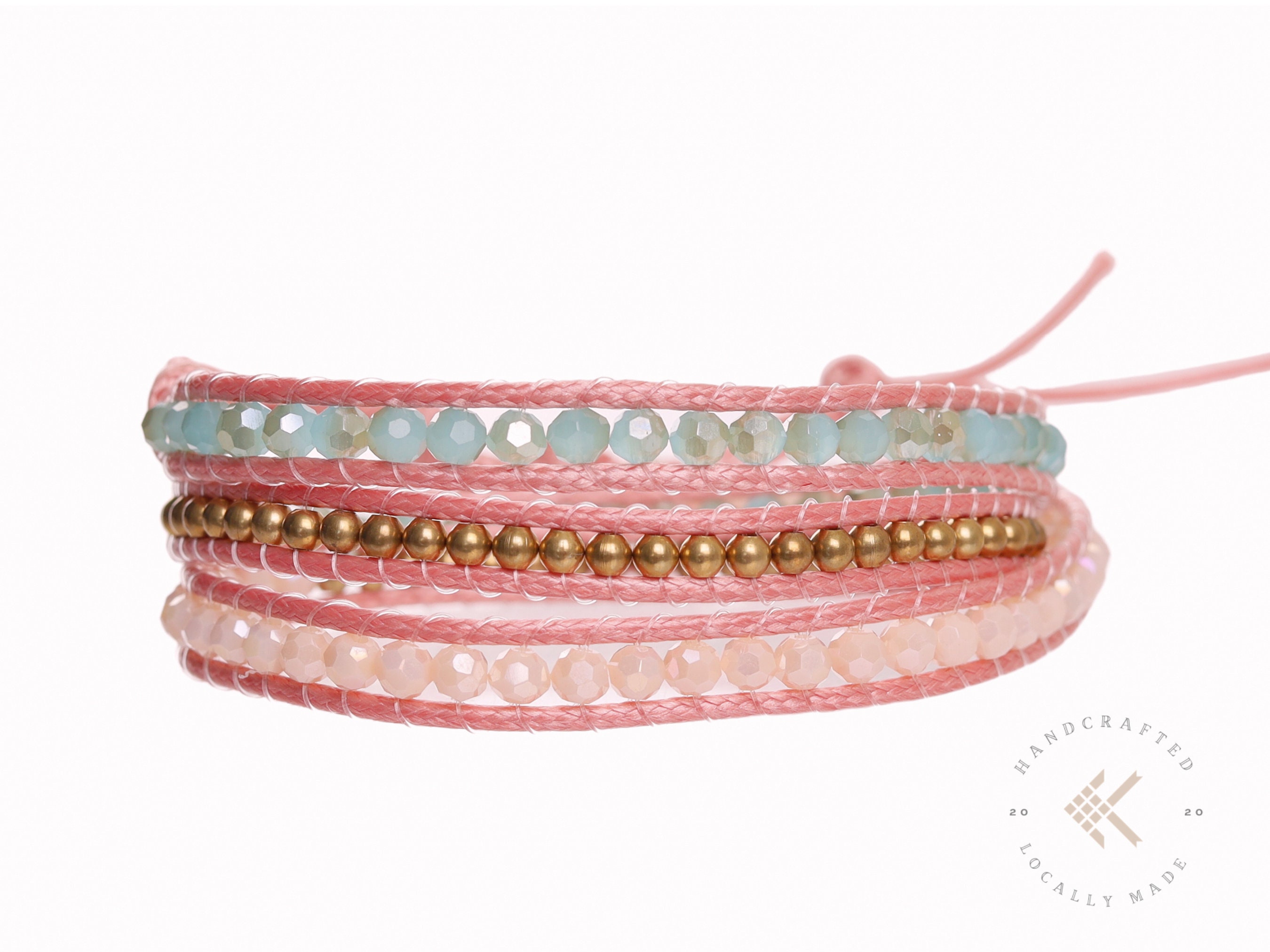 4 pezzi set di braccialetti di perline bohémien per le donne Ti amo