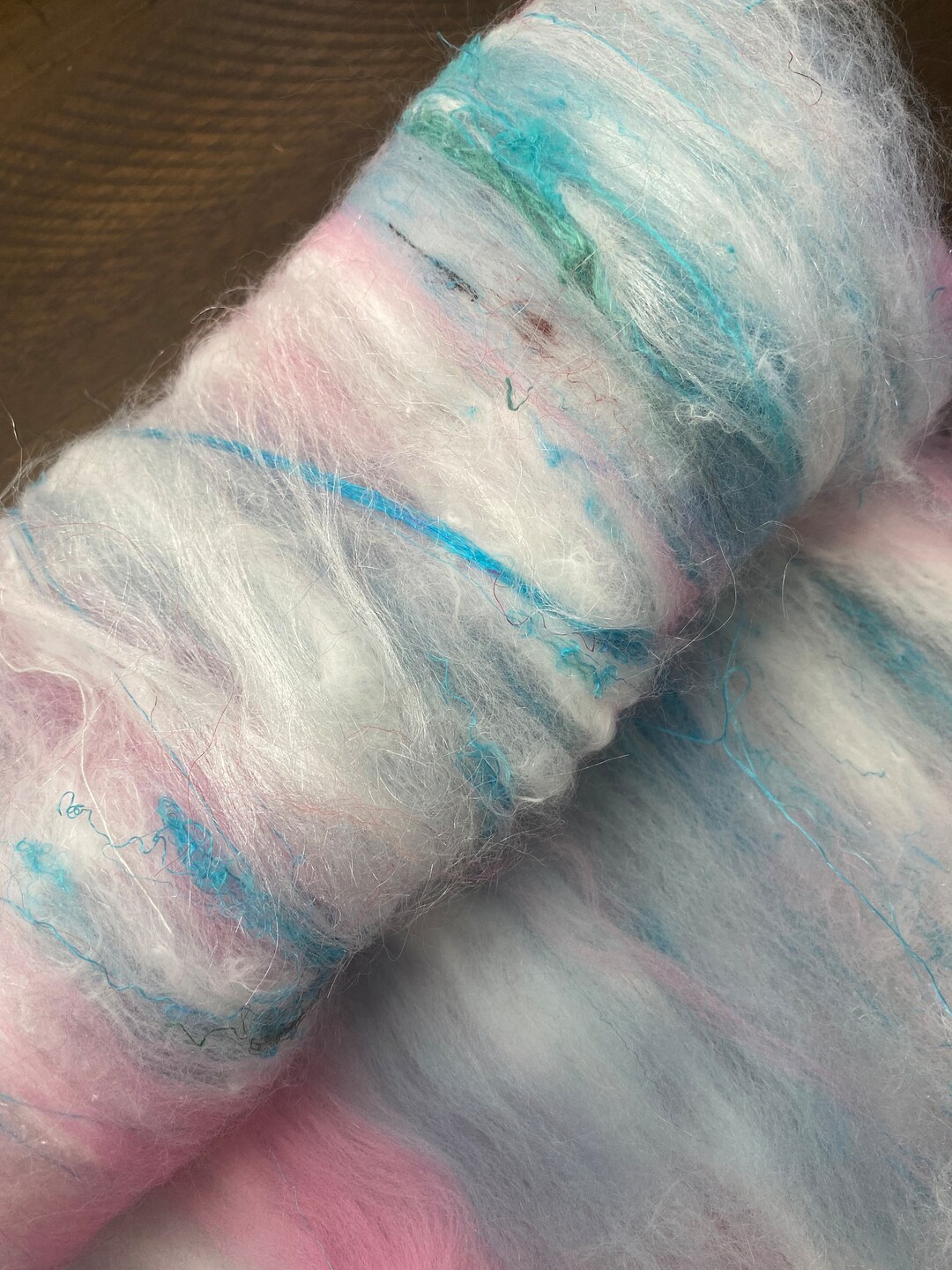 Bubblegum Dreams Angora Blend Fiber Batt - Etsy
