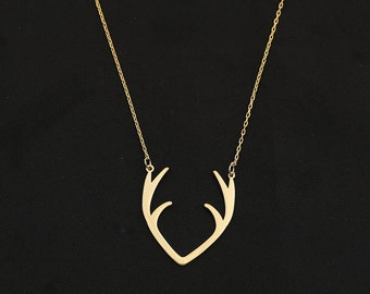 12 Deer Head Charm,Deer Head Pendant,37*31mm-MCP13