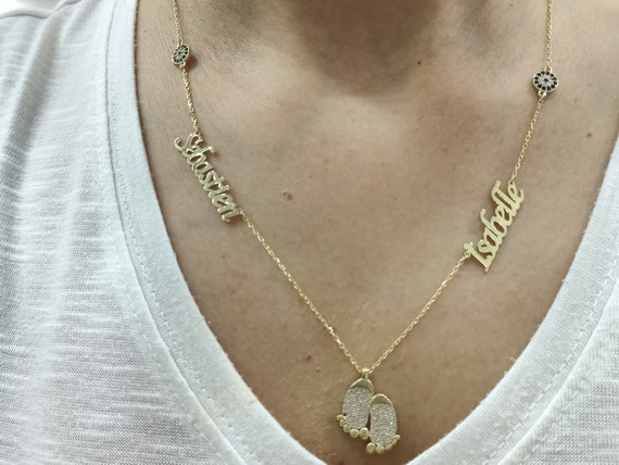Personalized necklace hotsell for baby girl