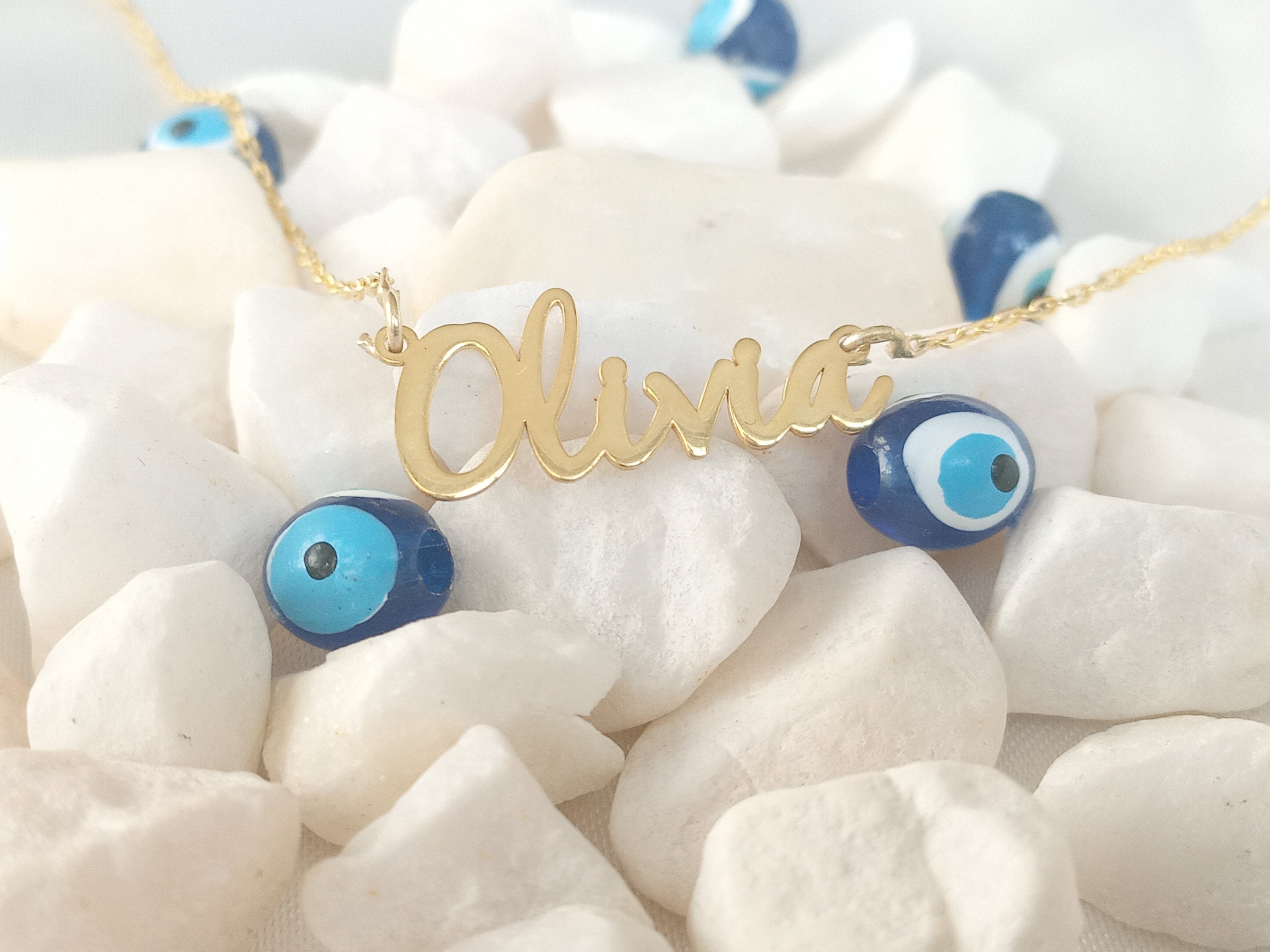 Customized Your Name Jewelry Personalized Name Necklace Etsy