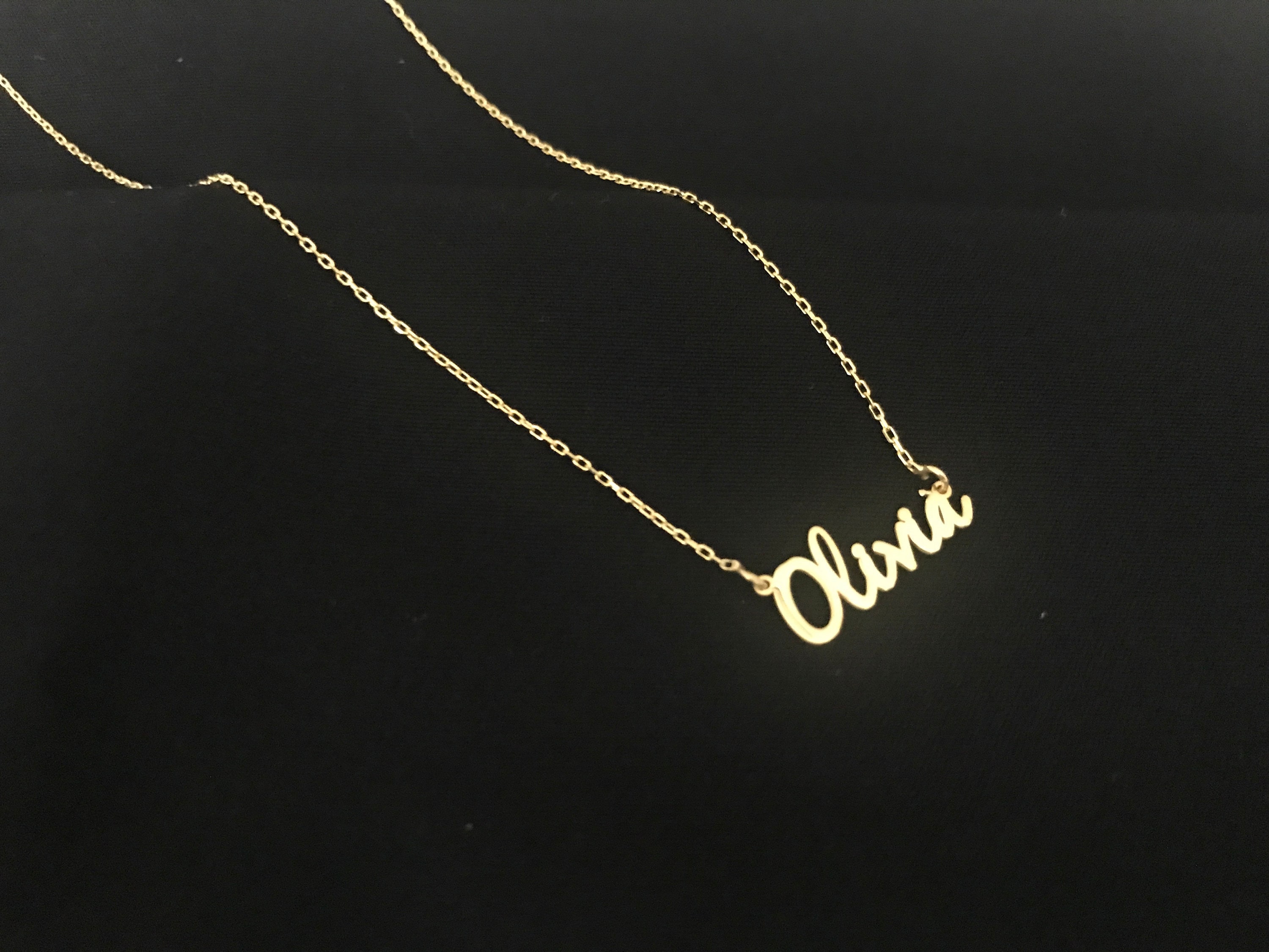 Customized Your Name Jewelry Personalized Name Necklace Etsy