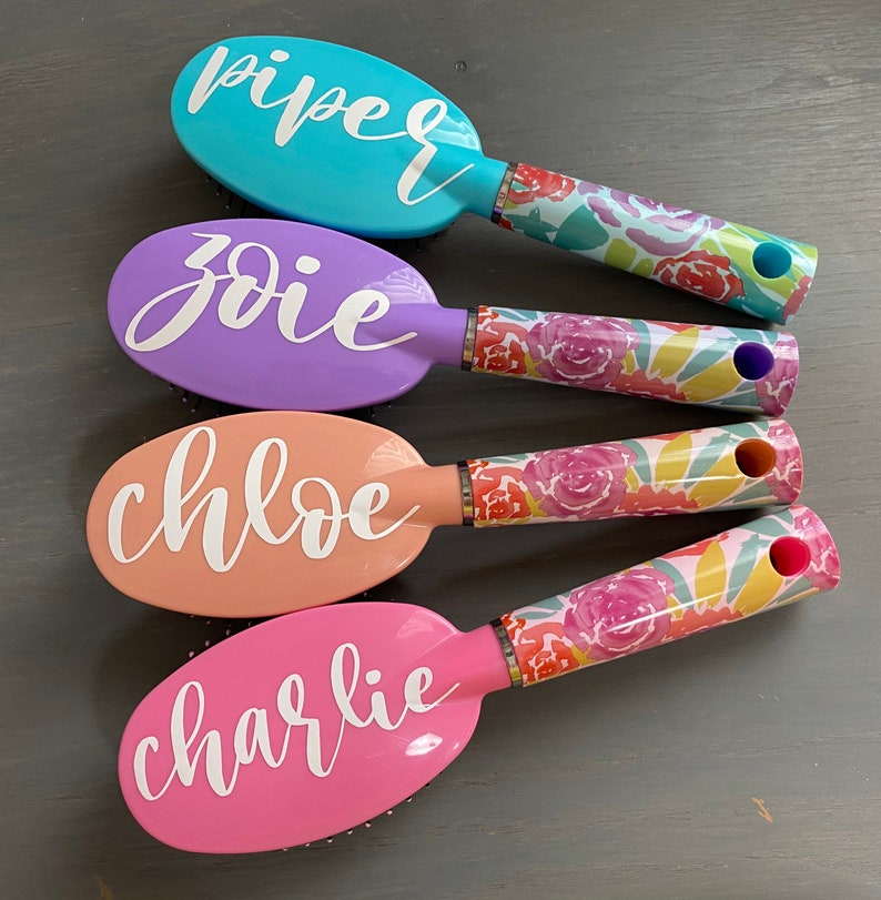 Personalized Hair Brushes Made to Order Etsy