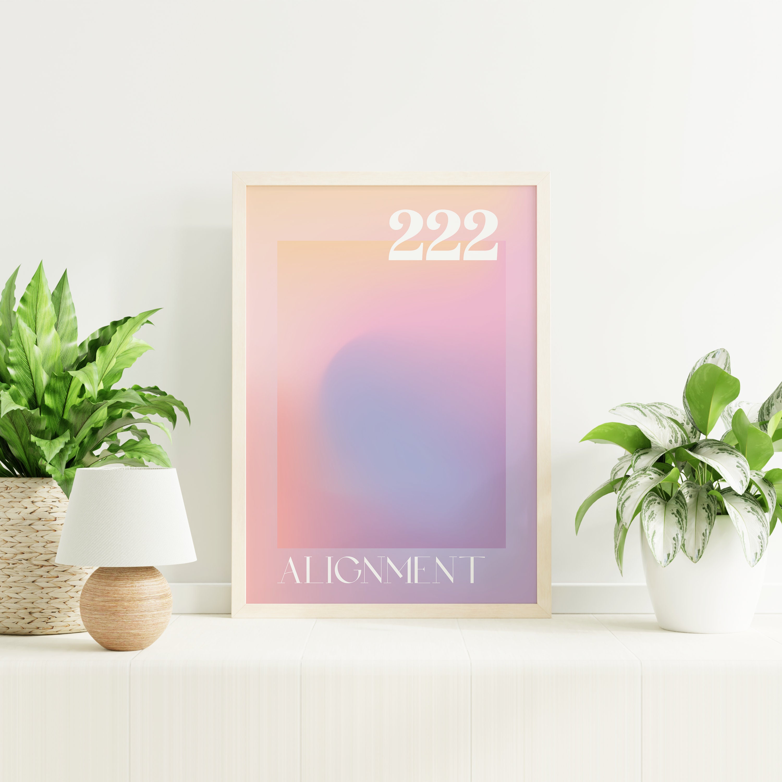 Angel Number 222 Alignment Print Digital Art Download - Etsy