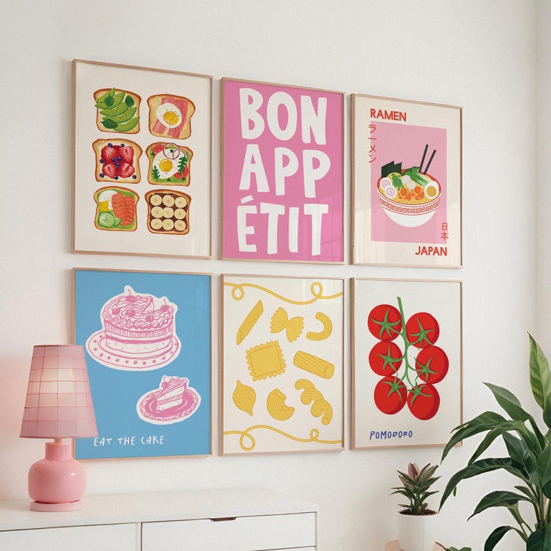 Kitchen Wall Art Mega Bundle, 30+ Printables, Digital Art Download ...
