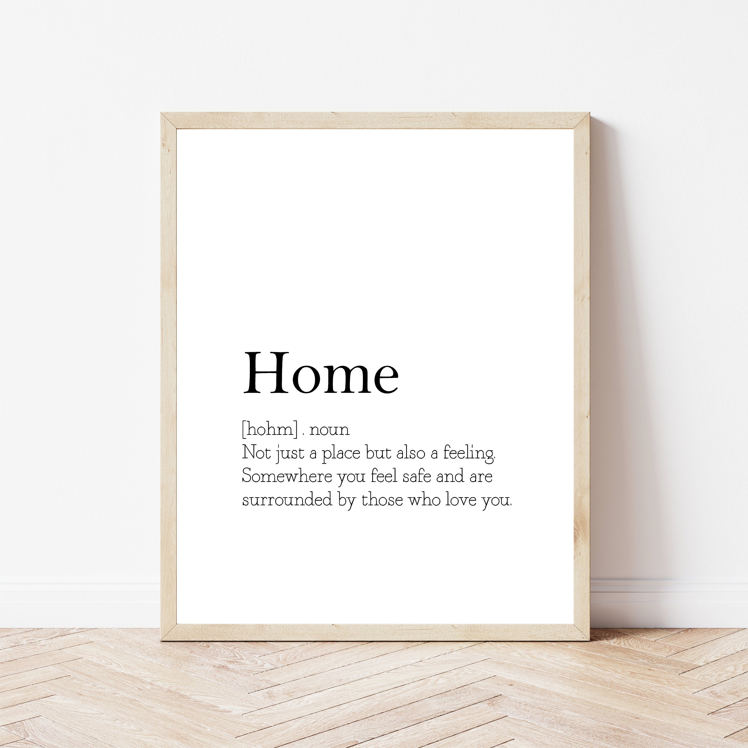 Home Definition Print, Home Print, Family Print, Dictionary Print Etsy