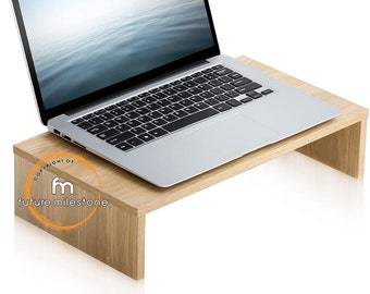 Laptop Stand | Monitor Riser | Style Stand for iMac, Printer, Laptop | Laptop Riser | Wood Riser | Printer Tray| Popular Handmade Stand