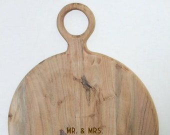 Personalized Cutting Board - Engraved Cutting Board, Custom Cutting Board, Wedding Gift, Housewarming Gift, Anniversary Gift, Modern Board