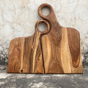 Romeo & Juliet Cutting Boards, Couple Cutting Board Set, Serving Tray, Handcrafted, Hardwood, Cuddling Board Set, His and Hers Bread Boards