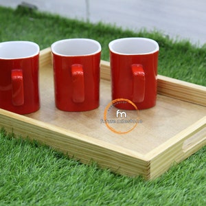 Wood Tray, Serving Tray, Pine Wood Tray, Bed Tray, Gift for her