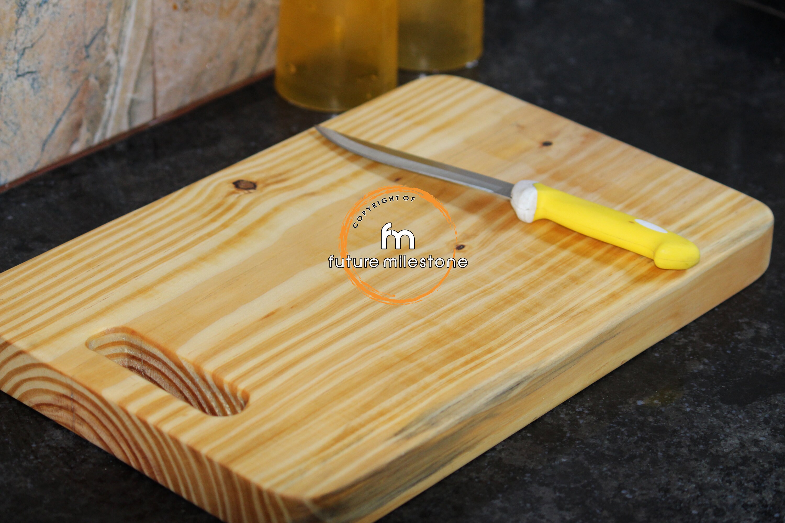 Wooden Chopper Board Solid chopper board 1.25 thick Etsy