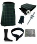 Men's Traditional Highland In Different Tartans Scottish kilt 8 Pcs Set Kilt Outfit 