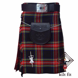 Highlander Great Kilt Grandes kilts escoceses para hombre para hombre  Disponible en más de 70 cuadros escoceses -  México