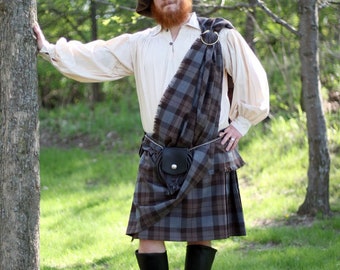 Great Kilt Men's Handmade Scottish Great Kilts For Men Available in 64 Tartans