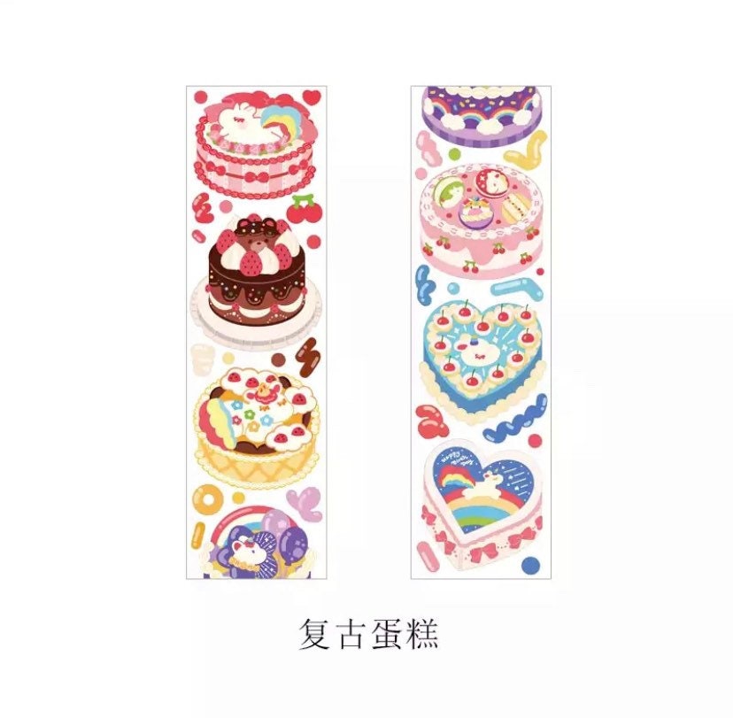 kawaii themed sticker pack etsy