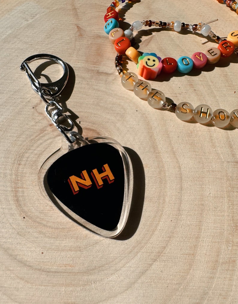 PRE ORDER NH Keychain Guitar Pick The Show image 2